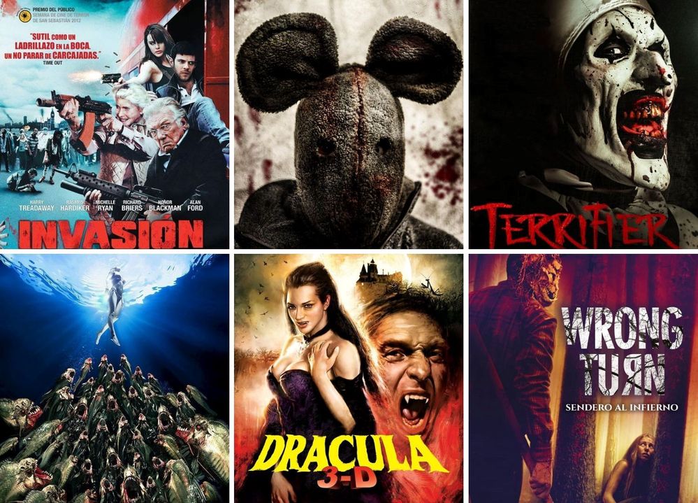 12 películas sangrientas para morirte de miedo