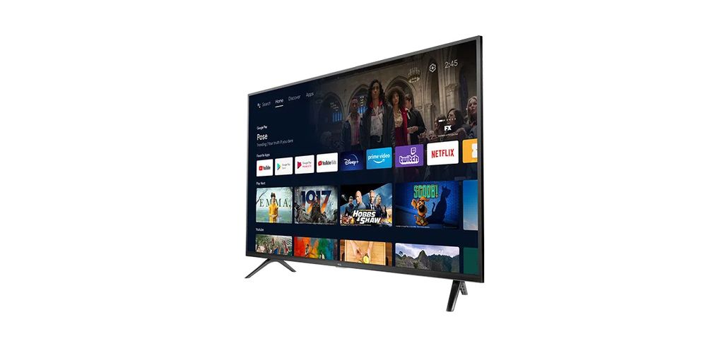 TCL televisor 32 Smart TV HDR Android S5200 negro