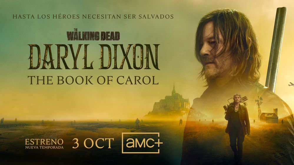 Dónde ponen ‘The Walking Dead: Daryl Dixon – The Book of Carol’